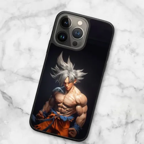 goku ultra instinct phone case 3d