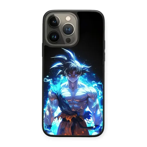 goku ultra instinct phone case black