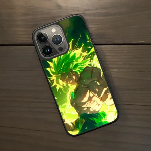 Broly extreme Rage wallpaper phone case
