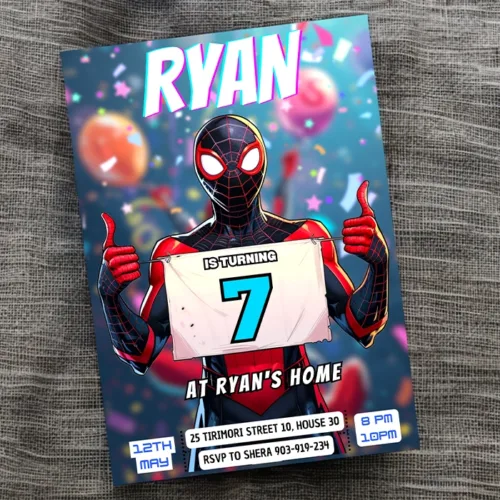 miles birthday, spiderman birthday, spiderman cumpleaños, cumple spiderman, hombre araña cumple,