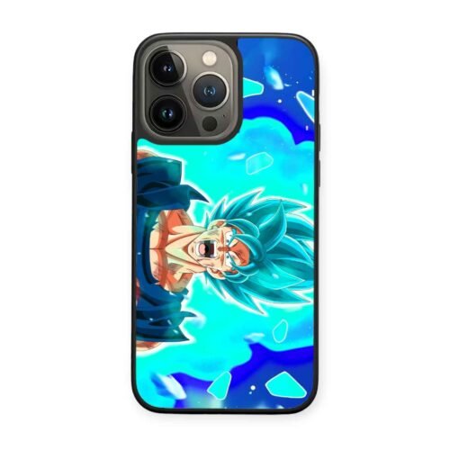 Funda para Teléfono DragonBall: Goku Blue Rage energy para tu iPhone y Android