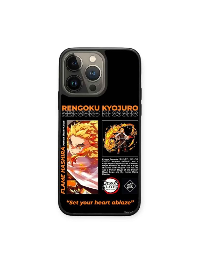 Funda para Teléfono DemonSlayer: Rengoku Comic captioned para tu iPhone y Android