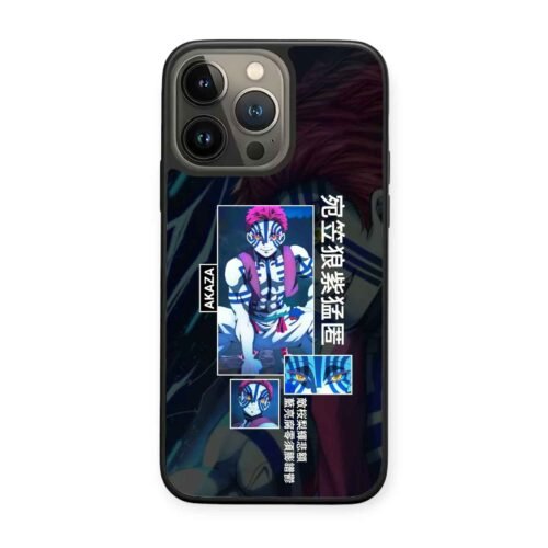 Funda para Teléfono DemonSlayer: Akaza Captioned subtitulado para tu iPhone y Android