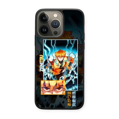 Funda para Teléfono DemonSlayer: Zenitsu Captioned subtitulado para tu iPhone y Android