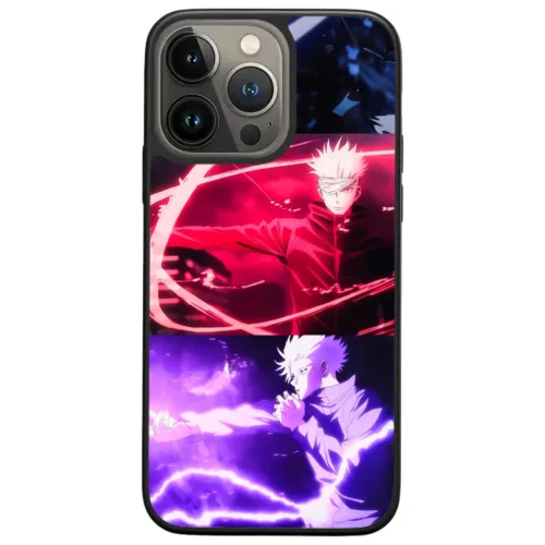 Funda para Teléfono Jujutsu Kaisen: Gojo Satoru Purple and red para tu iPhone y Android