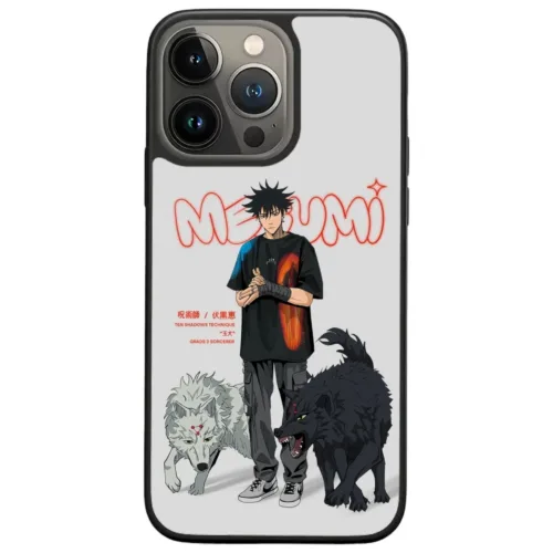 Funda para Teléfono Jujutsu Kaisen: Megumi Caption para tu iPhone y Android