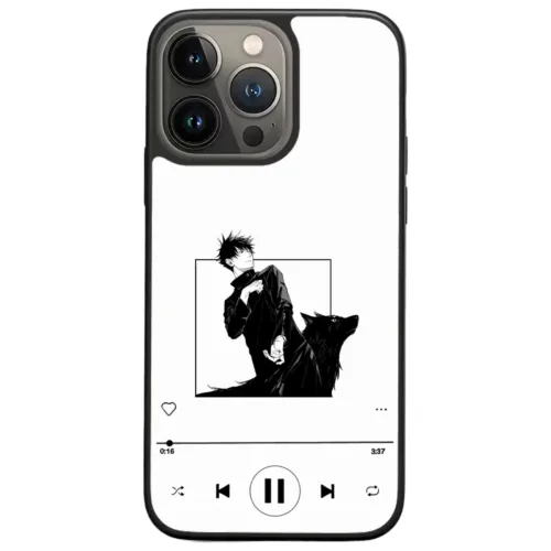 Funda para Teléfono Jujutsu Kaisen: Megumi Music para tu iPhone y Android