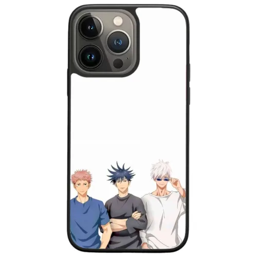 Funda para Teléfono Jujutsu Kaisen: Gojo, Megumi y itadori para tu iPhone y Android