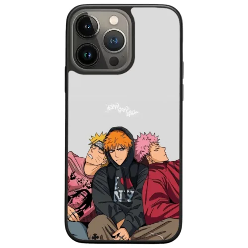 Funda para Teléfono Jujutsu Kaisen: Ichigo, Naruto y itadori para tu iPhone y Android