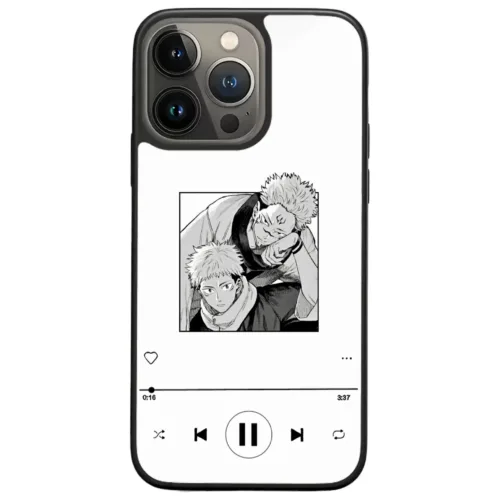 Funda para Teléfono Jujutsu Kaisen: Itadori y sukuna music para tu iPhone y Android
