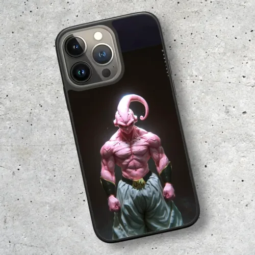 majin buu minmalistic phone case