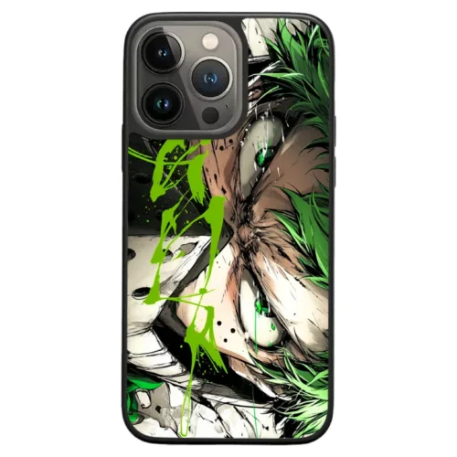 Midoriya phone case from my hero academia