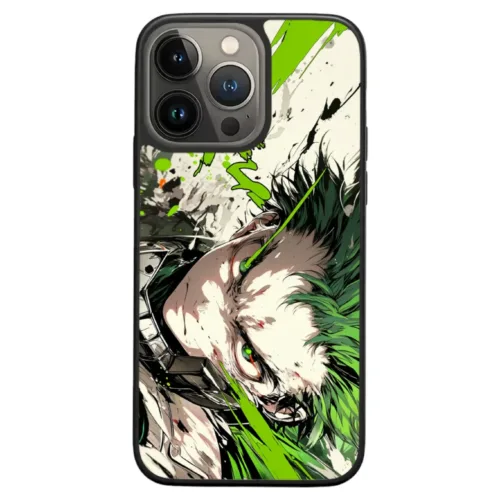 Midoriya phone case from my hero academia