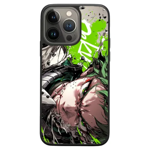 Midoriya phone case from my hero academia