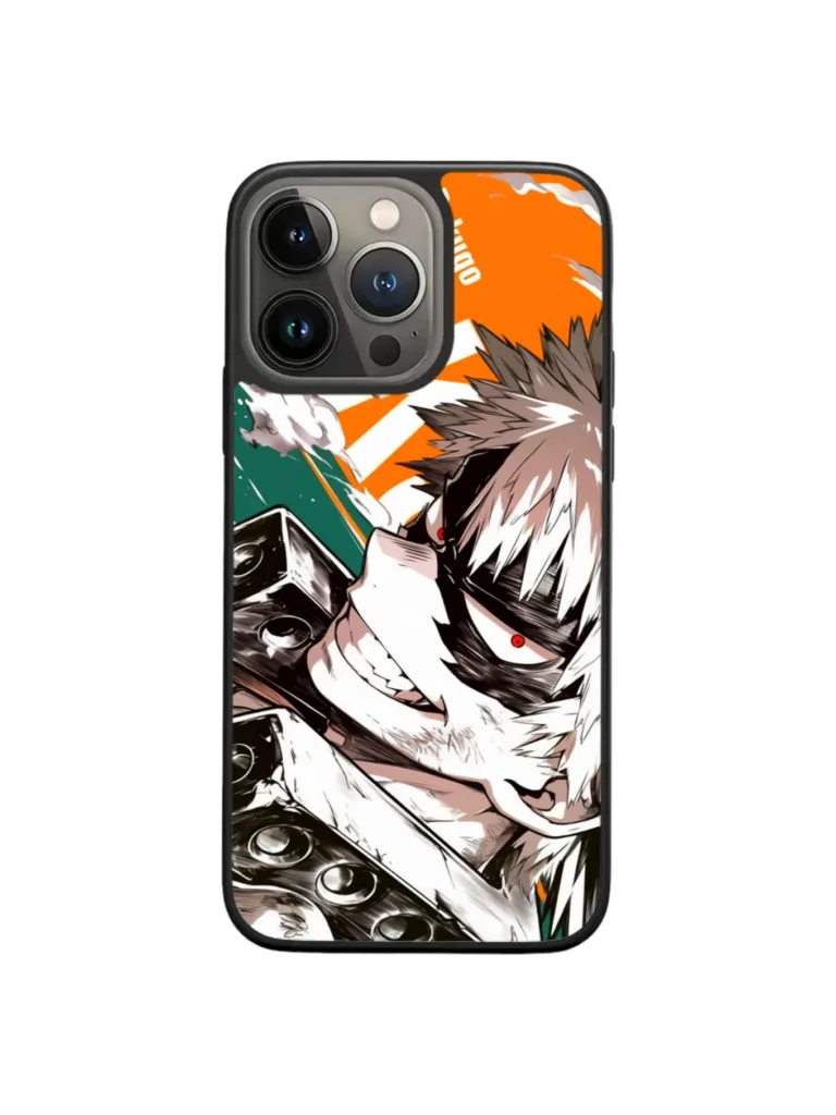 Bakugo phone case from my hero academia