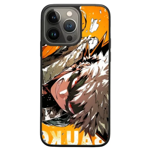 Bakugo phone case from my hero academia