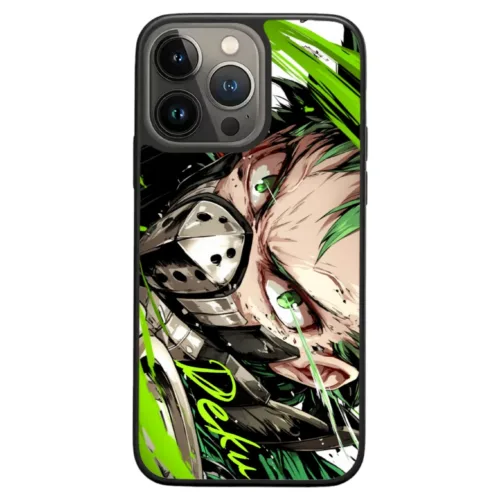 Midoriya phone case from my hero academia