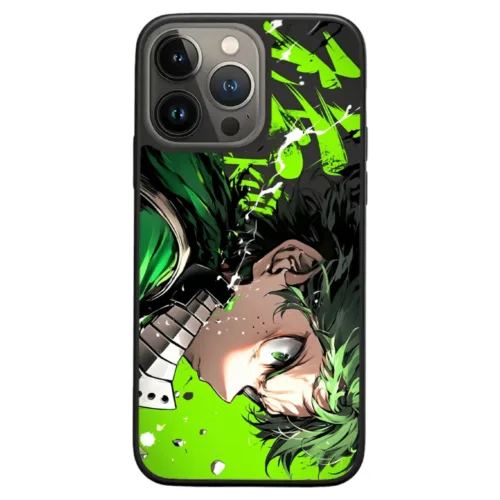 Midoriya phone case from my hero academia