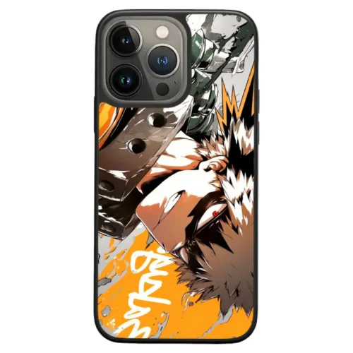 Bakugo phone case from my hero academia