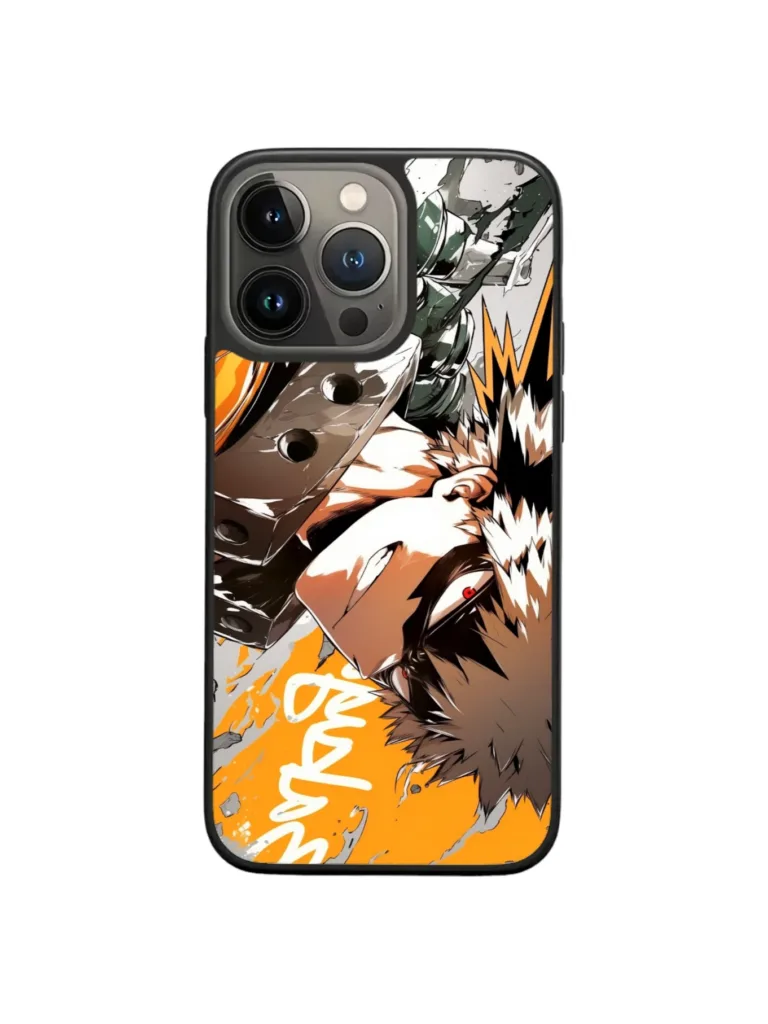 Bakugo phone case from my hero academia