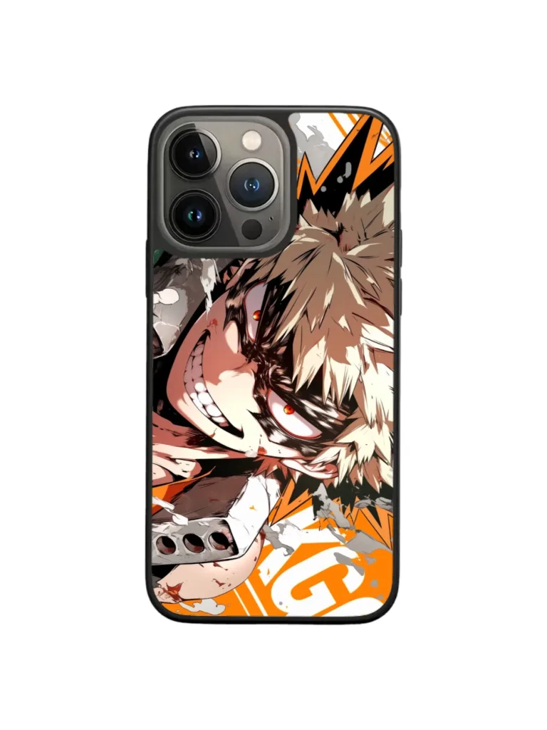 Bakugo phone case from my hero academia