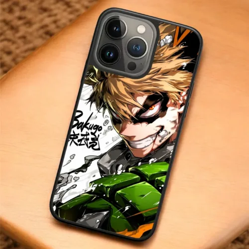 Bakugo phone case from my hero academia