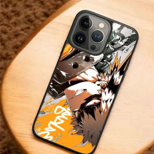 Bakugo phone case from my hero academia