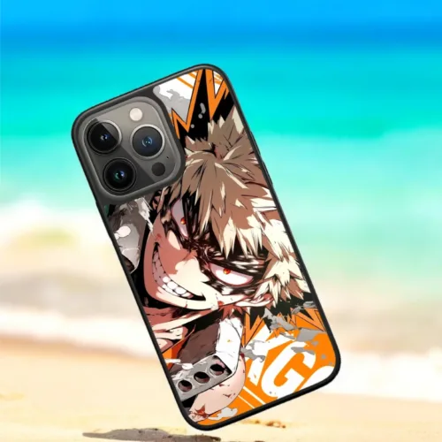 Bakugo phone case from my hero academia