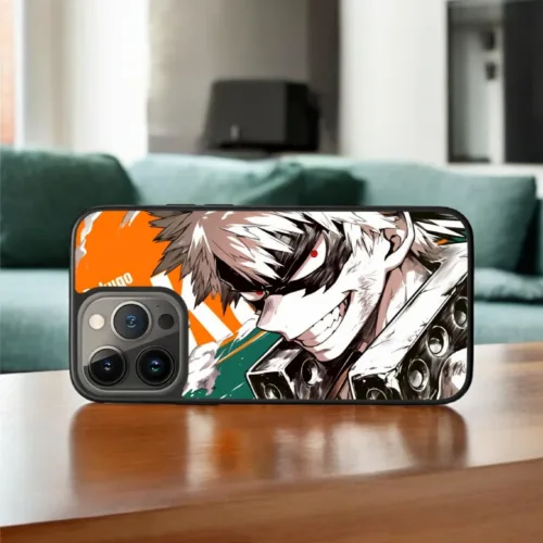 Bakugo phone case from my hero academia
