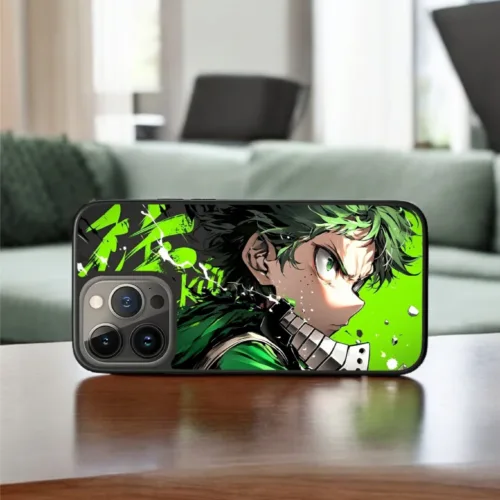 Midoriya phone case from my hero academia